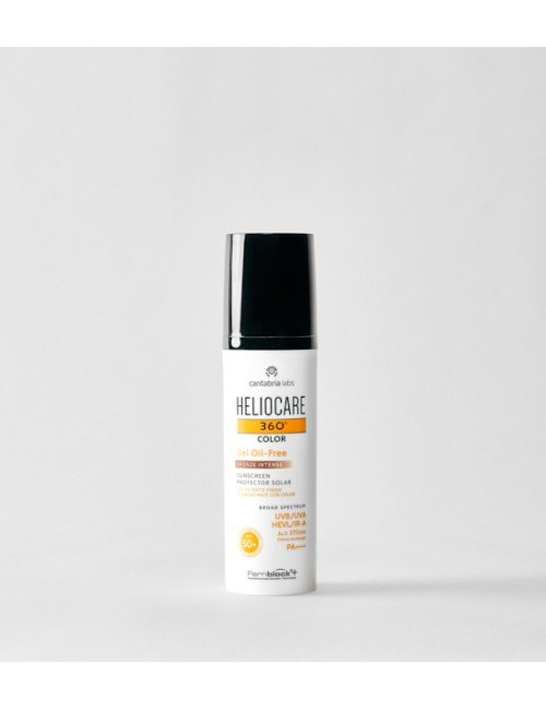 HELIOCARE 360º SPF 50+ COLOR GEL OIL-FREE PROTEC BRONZE INTENSE